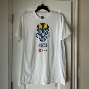 LA Rams “Vamos Rams” Skull T-shirt